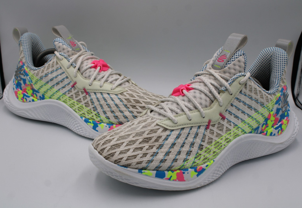 Size 11 - Under Armour Curry 10 Splash Party - 3026271-100